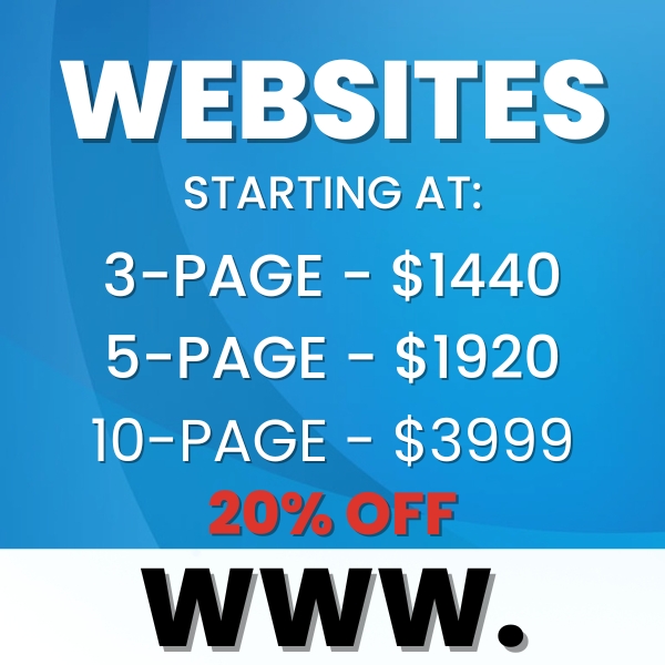 20% OFF Websites